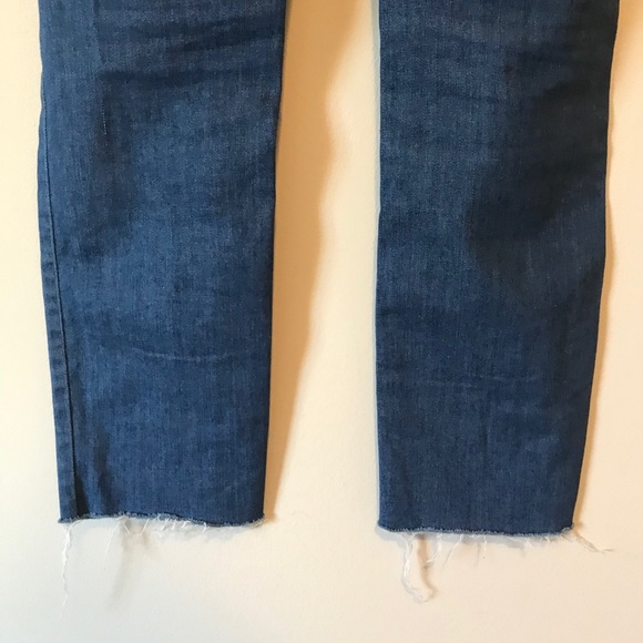 ASOS maternity cropped jeans raw hem - Picture 8 of 10